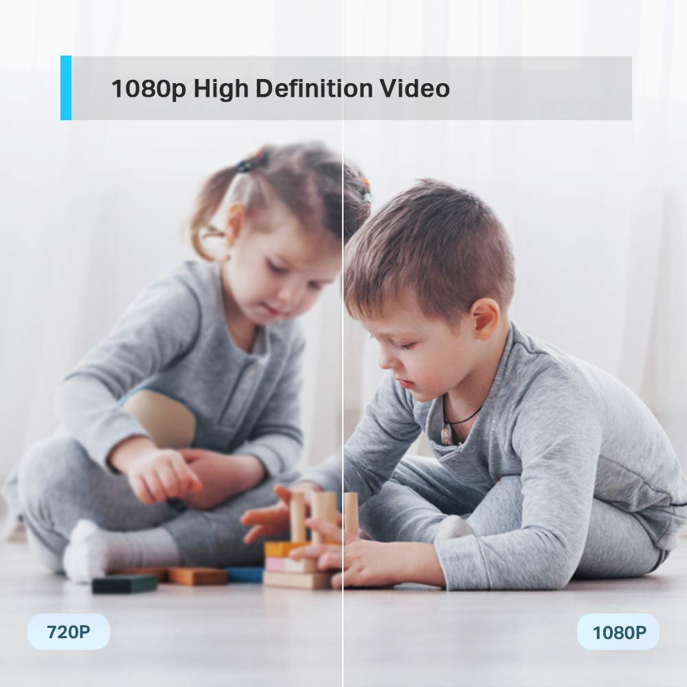 Tapo C201 Full HD Pan/Tilt Indoor Security Camera Pet Camera House Security