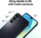Samsung Galaxy A16 4G Android Smartphone, Super Amoled 6.7" Screen, Multiple Cameras, 128GB Storage, Blue Black, 3 Year Manufacturer Extended Warranty (UK Version)