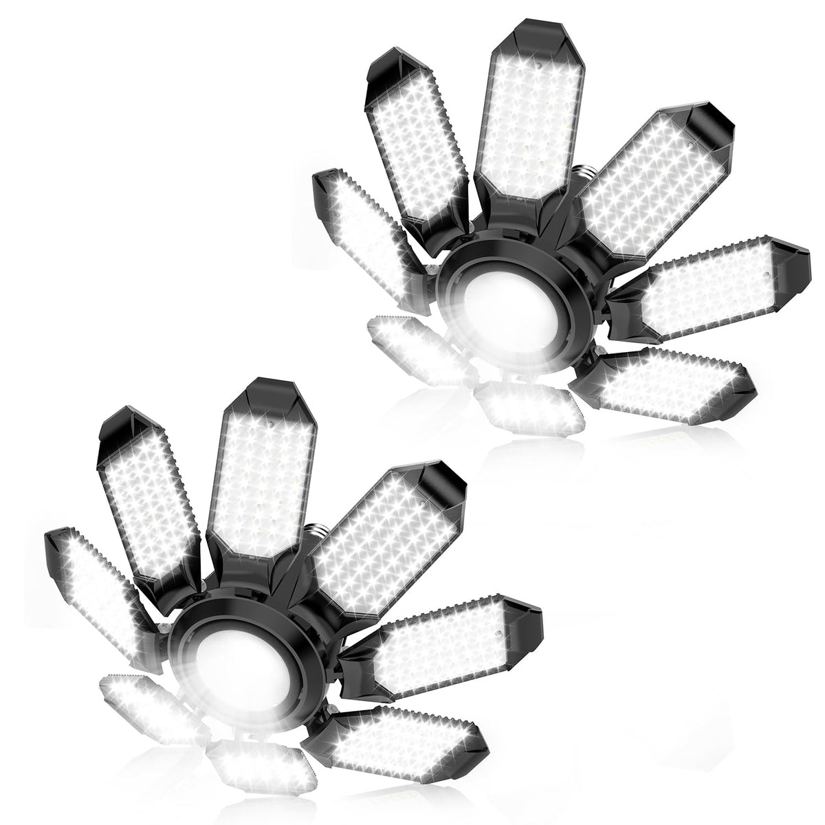 Plug in Garage Lights - 20000LM Ultra Bright Shop Light 6500K Bay Lighting