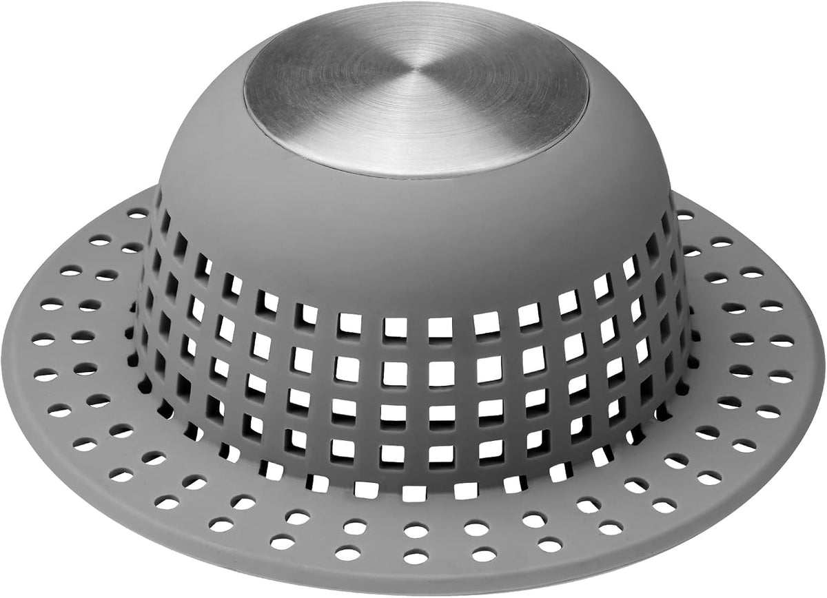 Aluvor Shower Drain Hair Catcher Bathtub Drain Cover Sink Drain Protector