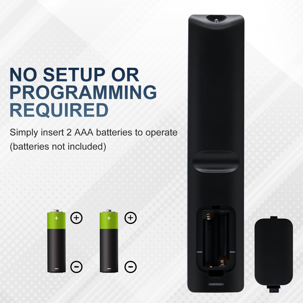 Samsung Universal TV Remote Control – Samsung TV Remote Replacement with Netflix, Prime Video, Rakuten Buttons for All S amsung LED QLED UHD 4K 8K Smart TVs