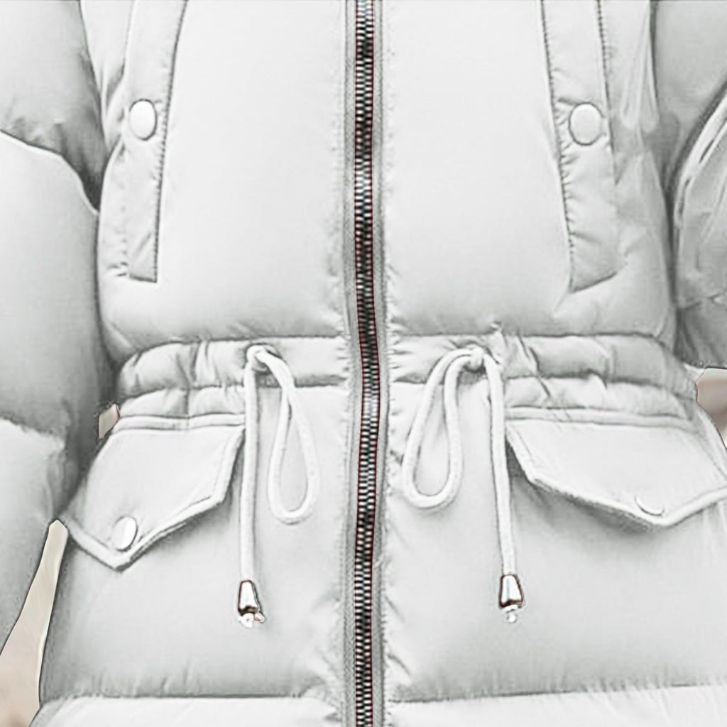 Winter Coats for Women Uk Fleece Jacket Womens Warm Outwear Windproof Plus Size Ladies Trench Coat Baggy Fleece Lined Quilted Puffer Jackets with Hood for Cold Weather