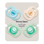 Tommee Tippee Ultra-Light StayPut Night Glow Soother 0-6m Pack of 2