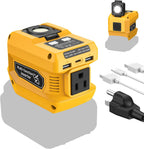 Azocek 220W Power Inverter Compatible with Dewalt 20V Battery