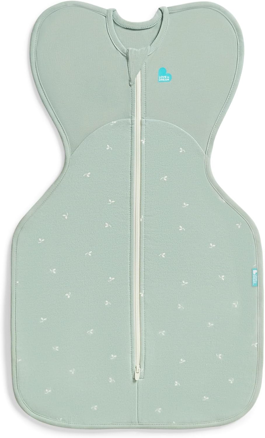 Love To Dream Swaddle Up, S 3.5-6kg, Olive Twigs, 1.5 Tog
