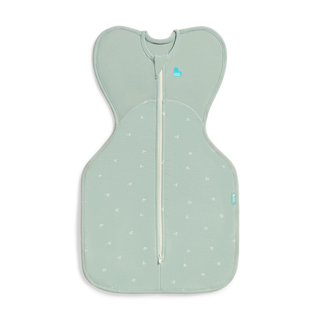 Love To Dream Swaddle Up, S 3.5-6kg, Olive Twigs, 1.5 Tog
