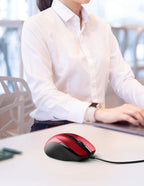 TECKNET USB Wired Mouse,6400 DPI Optical,6-Button Ergonomic Computer Mouse