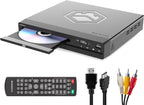 Oakcastle DVD100 DVD Player for TV, Multi Region, HDMI, 1080p Upscaling