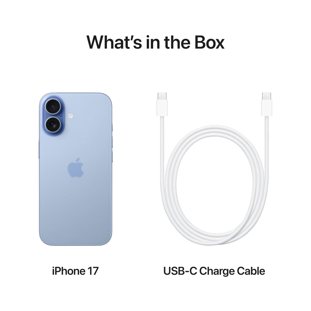 Apple iPhone 17 256 GB: 6.3-inch Display with ProMotion, A19 Chip, Center Stage Front Camera for Smarter Group Selfies, Improved Scratch Resistance, All-Day Battery Life; Sage