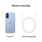 Apple iPhone 17 256 GB: 6.3-inch Display with ProMotion, A19 Chip, Center Stage Front Camera for Smarter Group Selfies, Improved Scratch Resistance, All-Day Battery Life; Sage