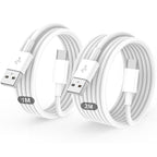 USB C Charger Cable, USB to USB C Cable USB A to C Cable 1M+2M 2Pack