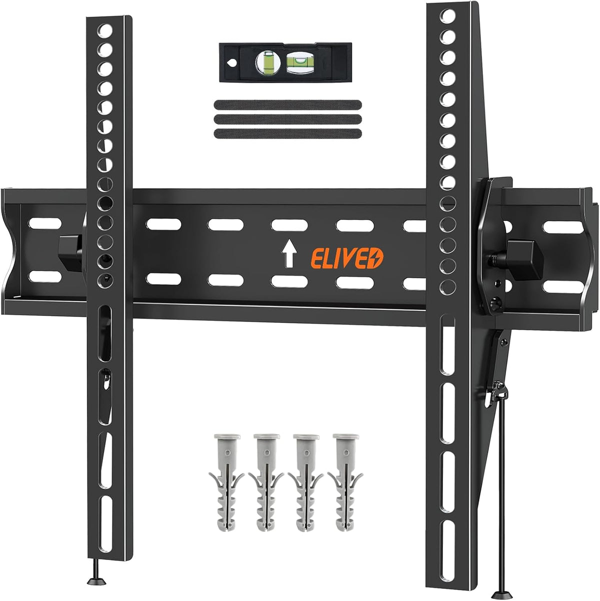 ELIVED Tilt TV Wall Bracket, Ultra Slim TV Mount for 26-60 inch Flat TVs