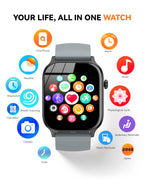 Smart Watch for Men Women- Answer/Make Call, 2026 IP68 Waterproof Fitness Tracker Watch with Sleep Step Counter Activity Smartwatch for Samsung Android iPhone iOS (Deep Burgundy, 1.83)