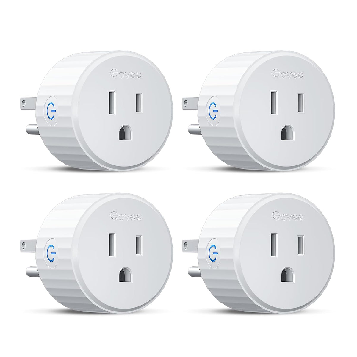 Govee Smart Plug, WiFi Outlet Compatible with Alexa & Google Assts, 4 pcs