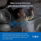 Tapo C201 Full HD Pan/Tilt Indoor Security Camera Pet Camera House Security