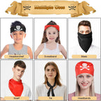 Aomig Bandana Head Scarf for Men and Women, Stylish Cowboy Headband Handkerchief, Multi-purpose Hair Scarf Paisley Print Unisex Headwraps, Bib Party Face Covering Headwear for Motorcycling