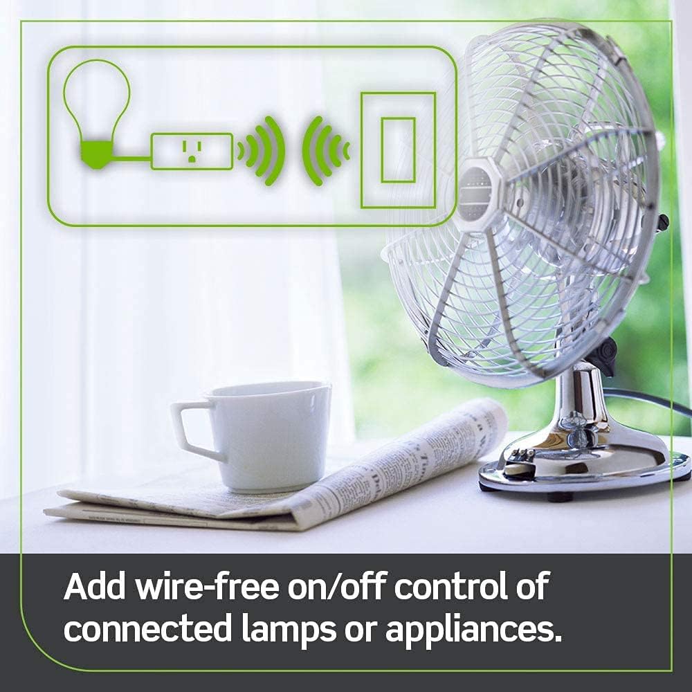 Leviton Decora Smart Switch, Wi-Fi, D315S-1RW, White