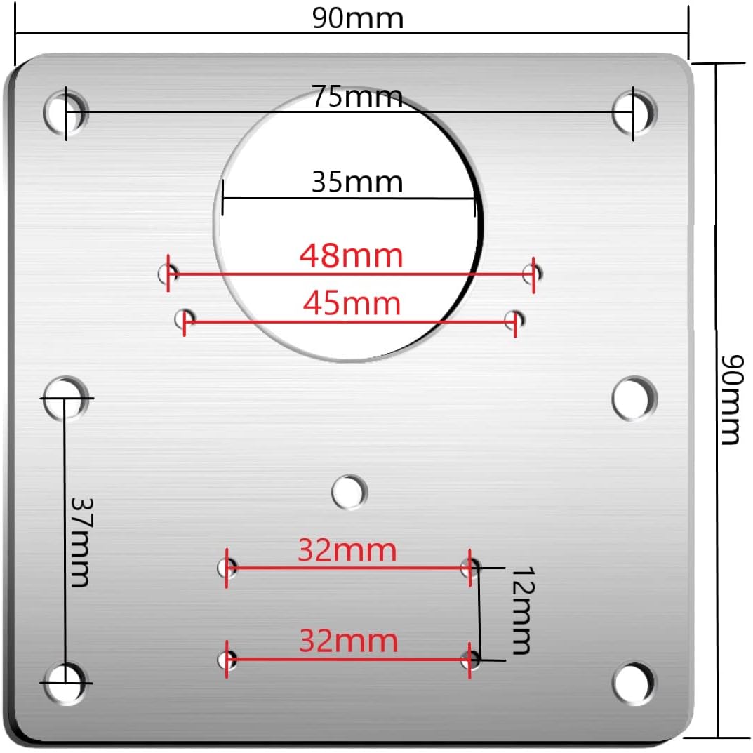 Hinge Repair Plate,2PCS Cabinet Hinge Repair Plate with Customized Screws,Stainless Steel Kitchen Cupboard Door Hinge Repair Brackets with Holes