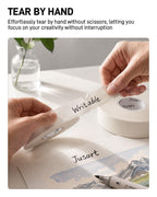 JusArt Artist Tape for Watercolor Paper, 1/2 inch Wide 200FT Long