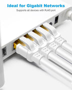 DDMALL Ethernet Cable 0.5m 1m 2m 3m 5m 10m 15m 20m 30m Cat 8 Internet Cable