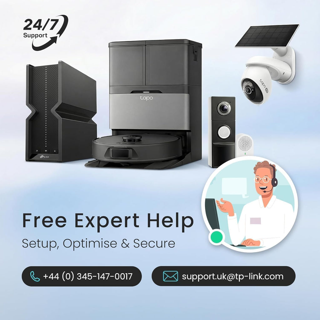Tapo C210P2 2K 3MP Pan/Tilt Indoor Security Camera Set, Pet Camera