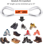 UpUGo Elastic Shoe Laces, No Tie Shoe Laces