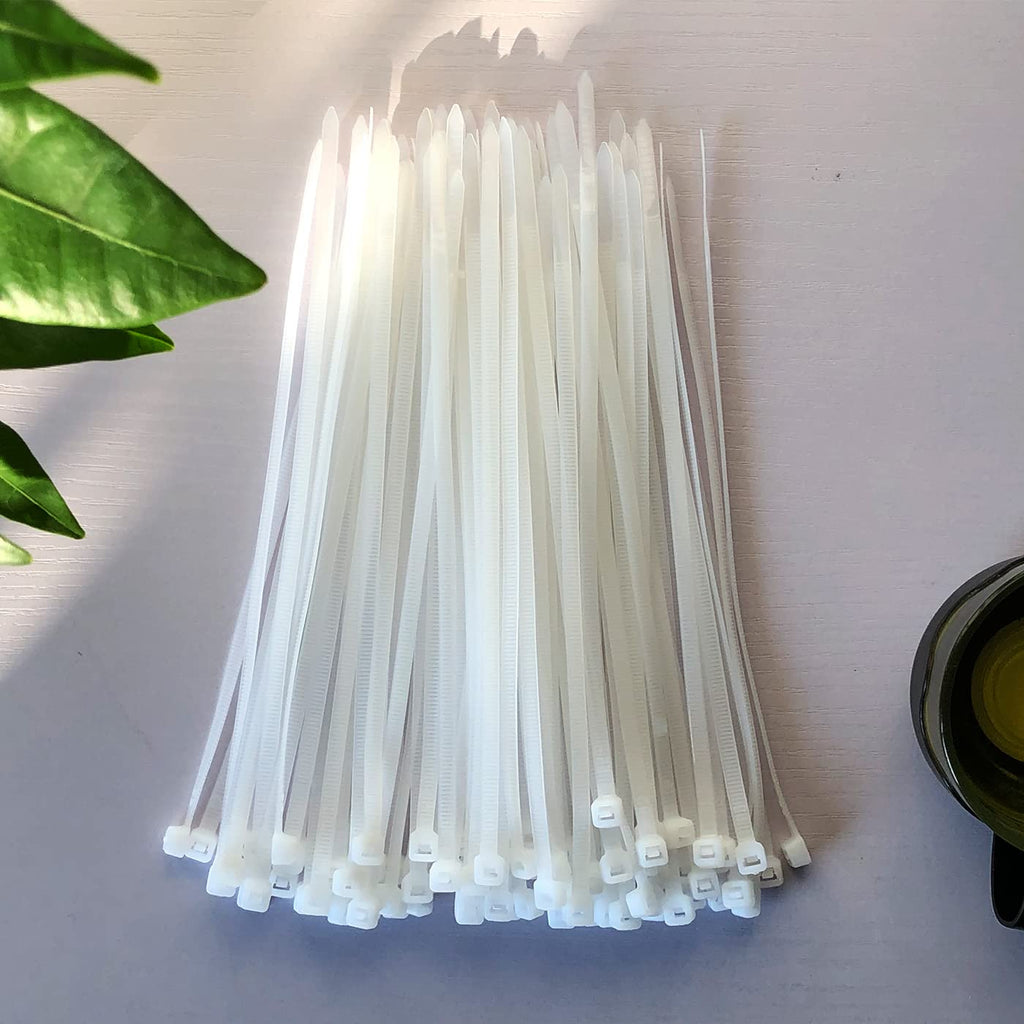100 Pack Black Plastic Cable Ties 300mm×3.6mm Heavy Duty Strong Nylon Premium Self Locking 12 inch/30 cm Long Zip Tie Wraps