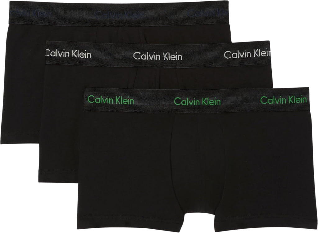 Calvin Klein Men’s 3 Pack Low Rise Trunks Underwear