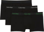 Calvin Klein Men’s 3 Pack Low Rise Trunks Underwear