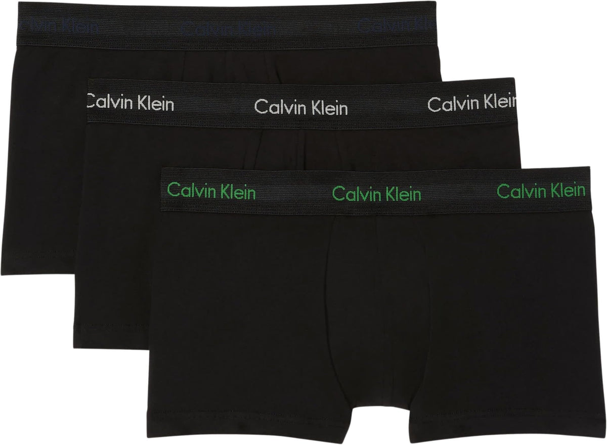 Calvin Klein Men’s 3 Pack Low Rise Trunks Underwear
