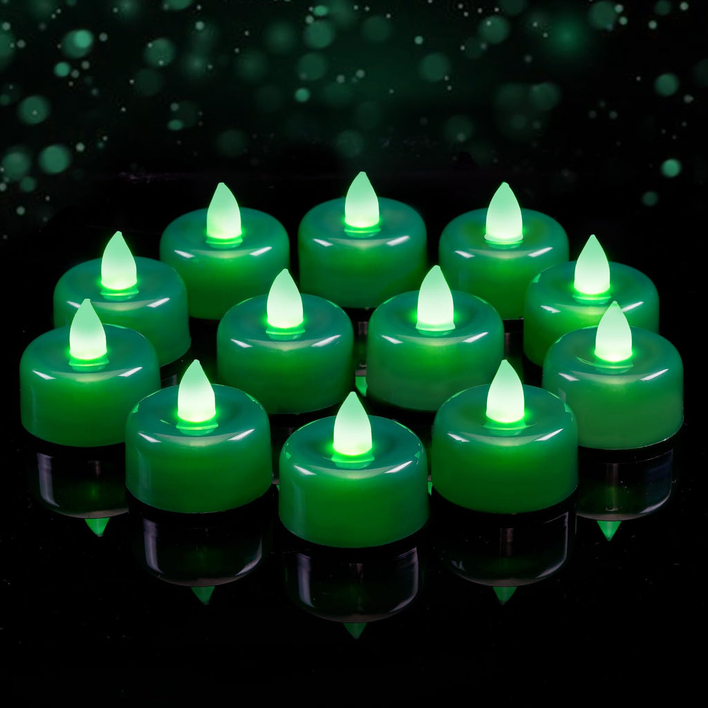 Amagic 24Pack Purple Flameless LED Tea Lights Candles Battery Operated