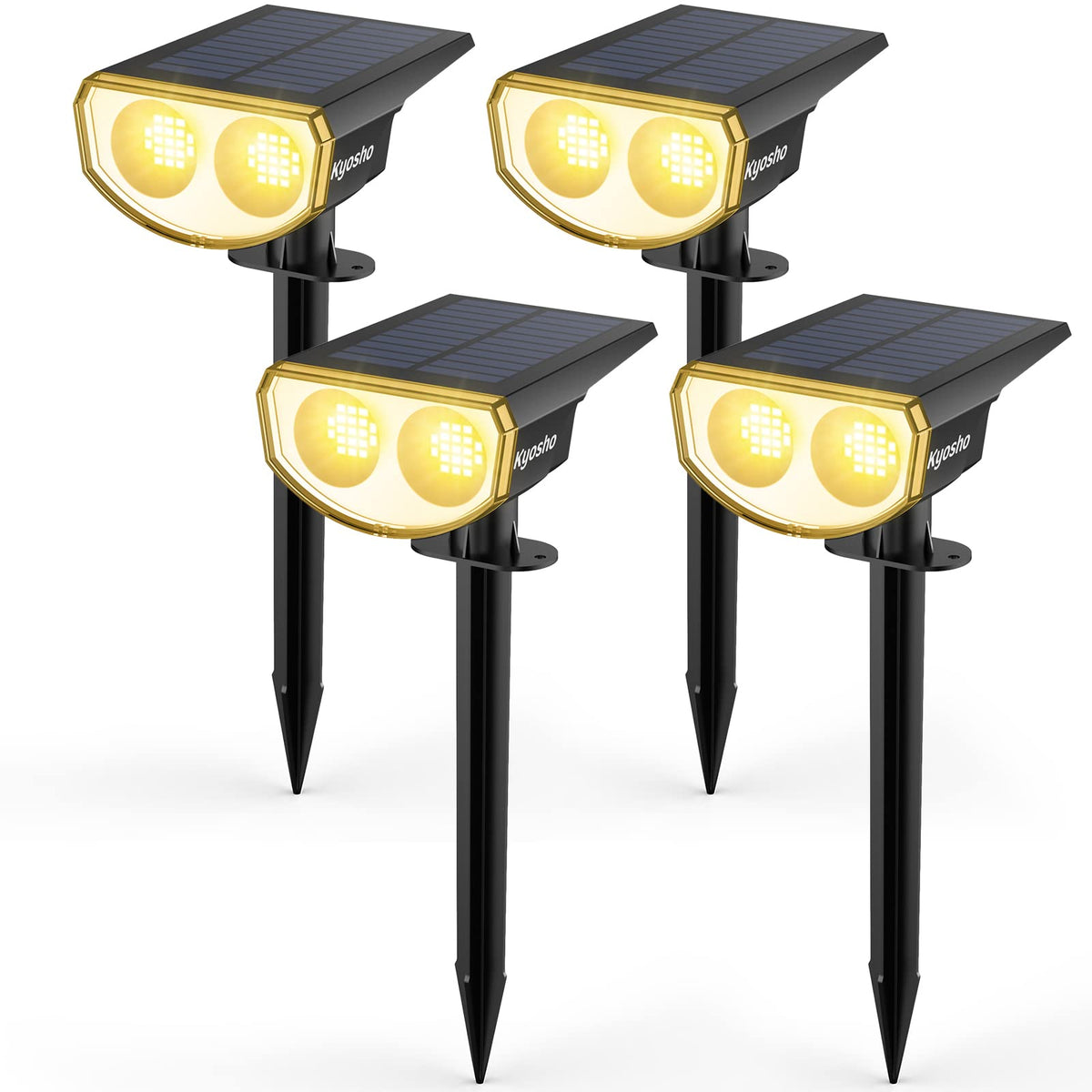 Kyosho Solar Halloween Decorations Outdoor Halloween Lights Outdoor 2 Pack
