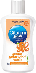 Oilatum Junior, Gentle Head-to-Toe Hair & Body Wash for Dry Skin, 300ml