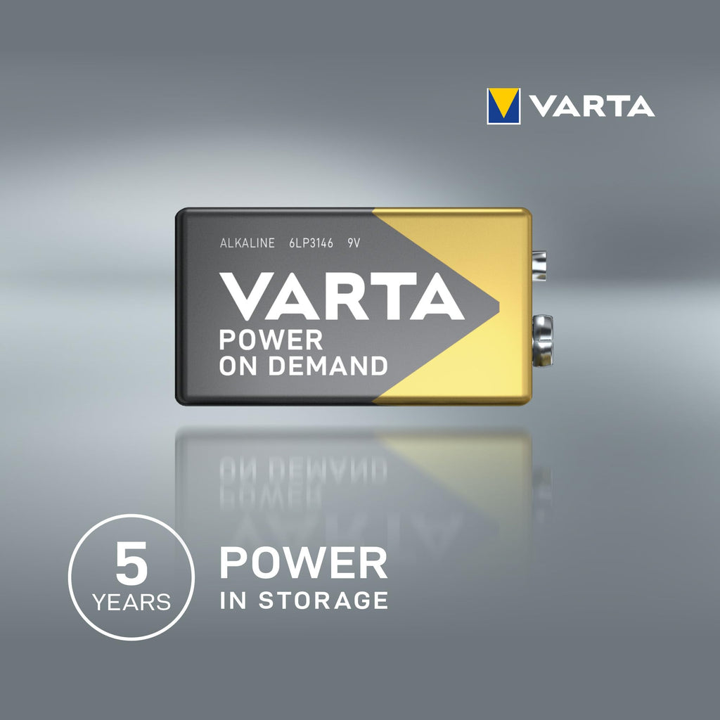VARTA Batteries AAA, rechargeable, Pack of 16, Power on Demand, 1000 mAh