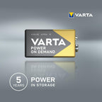 VARTA Batteries AAA, rechargeable, Pack of 16, Power on Demand, 1000 mAh
