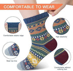 Ladies Socks Wool Thermal Fluffy Gifts For Women 5 Pairs