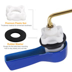 Hibbent Universal Metal Front Mount Toilet Handle Replacement Kit