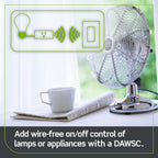 Leviton Decora Smart Switch, Wi-Fi, D315S-1RW, White