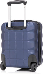 ATX Luggage Extra Large Suitcase Super Lightweight Durable ABS Hard Shell Suitcase with 4 Wheels and Built-in TSA Lock (Black, 32 Inches,132 Liter)