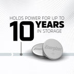 Energizer CR2025 Batteries (4 Pack) - Lithium 3V Coin Battery