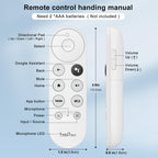 for JVC-TV-Remote-Control, Universal Replacement RM-C3338 for JVC Smart TV