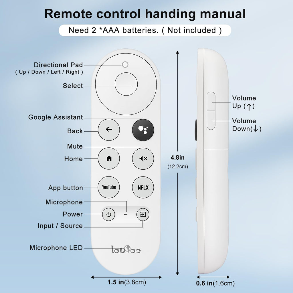 Universal TV Remote for Hisense-Smart-TV-Remote-Control-Replacement
