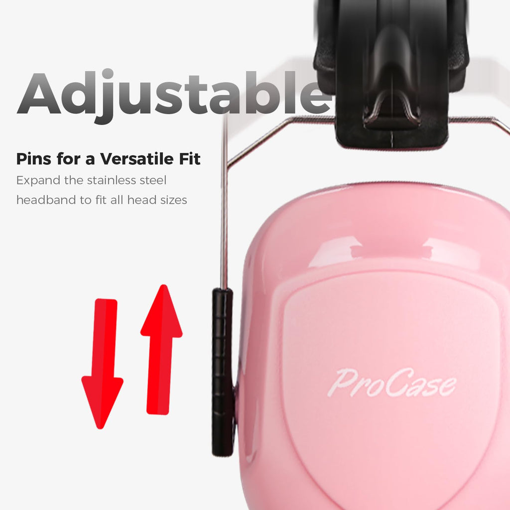 ProCase Hearing Protection Ear Muffs SNR 33dB, Noise Cancelling Headphones