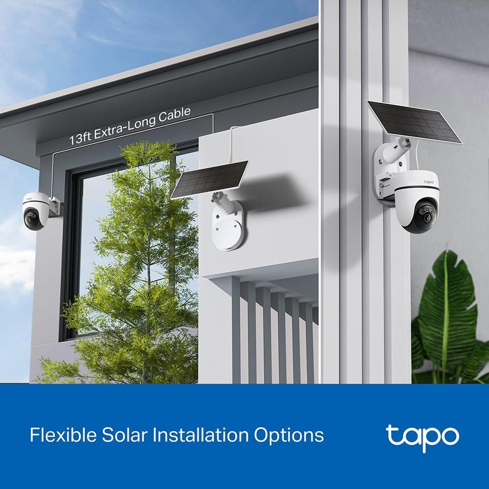 Tapo C615F KIT 2K 3MP Solar Floodlight Outdoor Security Camera Wireless