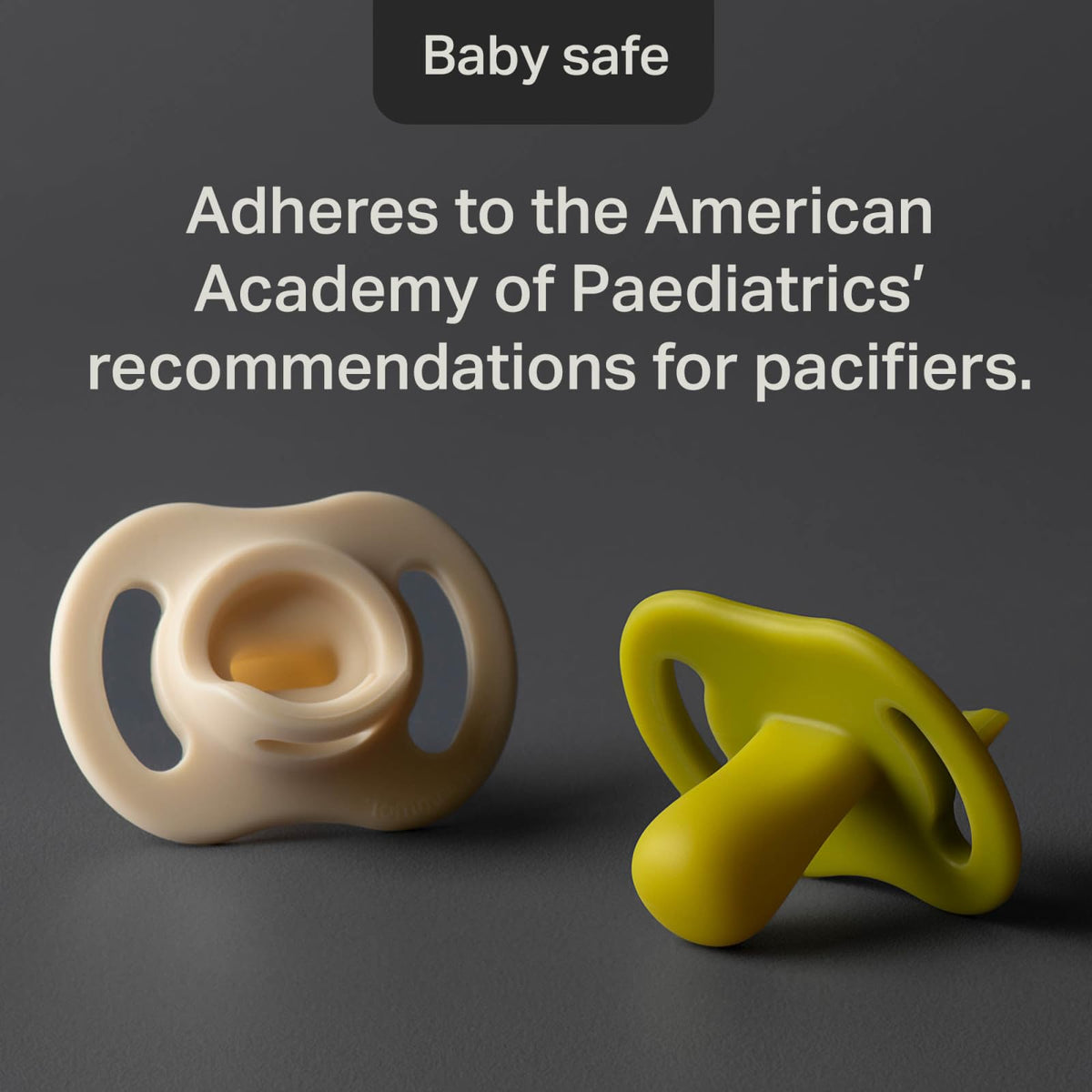 Tommee Tippee Ultra-Light StayPut Night Glow Soother 0-6m Pack of 2