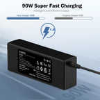 90W Laptop Charger Compatible with HP EliteBook Probook Pavilion Compaq