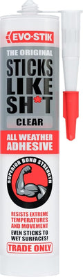 EVO-STIK Sticks Like Sh*t Adhesive Clear - 290ml