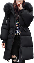 Winter Coats for Women Uk Fleece Jacket Womens Warm Outwear Windproof Plus Size Ladies Trench Coat Baggy Fleece Lined Quilted Puffer Jackets with Hood for Cold Weather