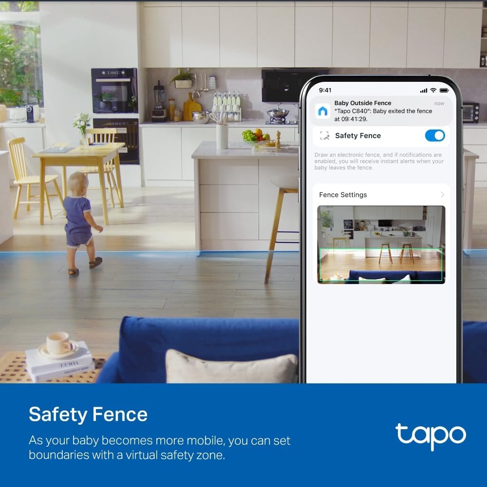 Tapo C200P2 2-Pack Full HD Indoor Security Camera Pet Camera House Security