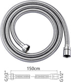 Shower Hose 3m, GRIFEMA G851-30 Stainless Steel Shower Pipe, Anti-Kink